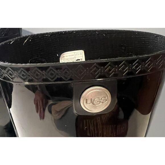 UGG Shaye Tall Rainboots - Women's Size 9 - Picture 3 of 12